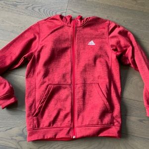 Adidas Men’s Zip Up Sweatshirt with Hood